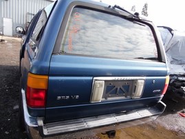1991 TOYOTA 4RUNNER SR5 BLUE 3.0L MT 4WD Z18041